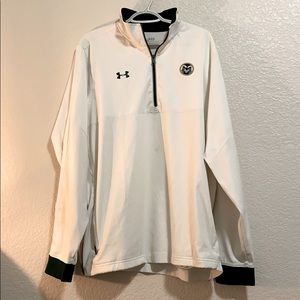 White Colorado rams quarter Zip
